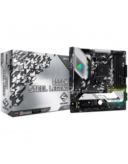 ASROCK Main Board Desktop B550M STEEL LEGEND