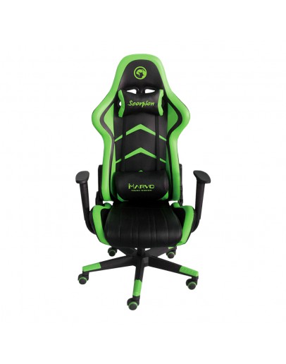 Marvo геймърски стол Gaming Chair CH-106 Black/Green