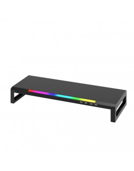 Marvo Стойка за монитор Monitor stand DZ-01 - USB Hub 4 port, RGB