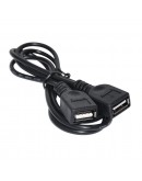 Makki кабел USB 2.0 AF/AF 1m - MAKKI-CABLE-USB2-AFAF-1m