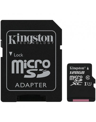 Kingston 128GB micSDXC Canvas Select Plus 100R A1