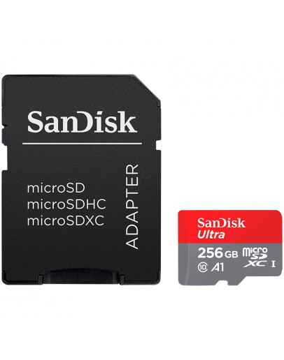 SanDisk Ultra microSDXC 256GB + SD Adapter