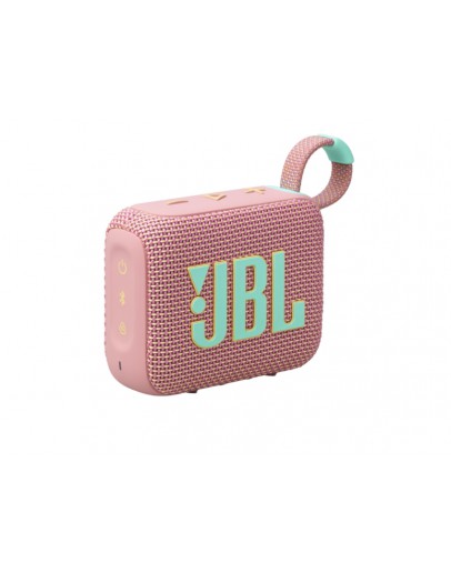 JBL GO 4 PINK Ultra-portable waterproof and dustpr