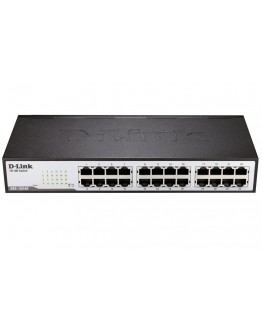 D-Link 24-Port 10/100Mbps Fast Ethernet Unmanaged 