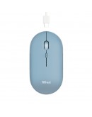 TRUST Puck Wireless & BT Rechargeable Mouse Blue