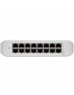 UBIQUITI Lite 16 PoE; (8) GbE PoE+, (8) GbE