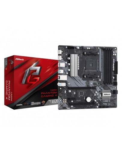 ASROCK A520M PHANTOM GAMING 4