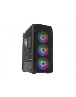 Fury PC Case Shobo SH4F RGB Midi Tower, Window, Bl