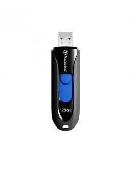 Transcend 128GB, USB3.1, Pen Drive, Capless, Black