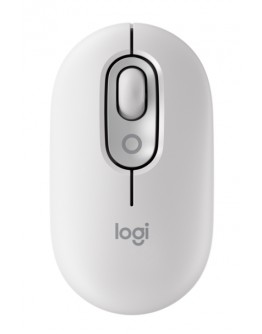 Logitech POP Mouse with emoji -  OFF-WHITE - BT - 