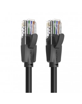 Vention Кабел LAN UTP Cat.6 Patch Cable - 1M Black - IBEBF