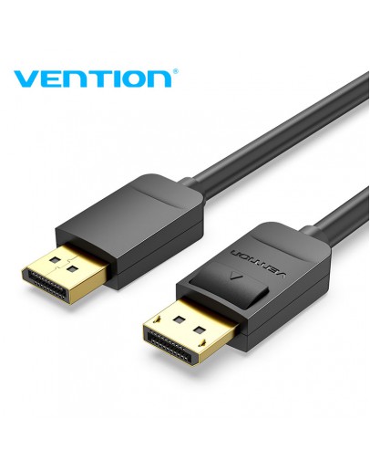 Vention Кабел Cable - Display Port v1.2 DP M / M Black 4K 2M - HACBH