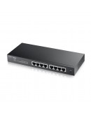 ZyXEL GS1900-8 v2, 8 port GbE L2 smart switch, des