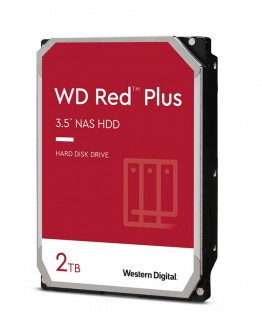 Western Digital Red 2TB Plus ( 3.5, 128MB, 5400 RP