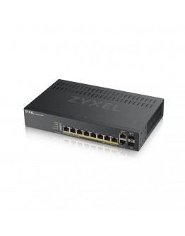 ZyXEL GS1920-8HPv2, 10 Port Smart Managed Switch 8