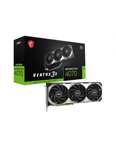 MSI RTX4070 VENT 3X E1 12G OC