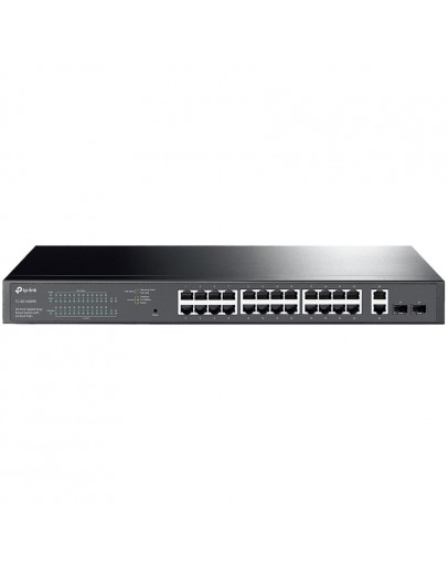 28-port gigabit Easy Smart switch with 24 PoE+