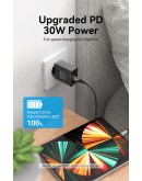 Vention бързо зарядно Fast Charger Wall - QC4.0, PD3.0 Type-C, 30W White - FAIW0