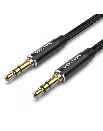 Vention Аудио Кабел 3.5mm Audio Cable  M/M Cotton Braided 1.0m - BAWBF