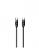 Orico кабел Cable USB C-to-C PD 60W Charging 1.0m Black - CDX-60CC-BK