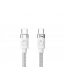 Orico кабел Cable USB C-to-C PD 60W Charging 1.0m White - CDX-60CC-WH