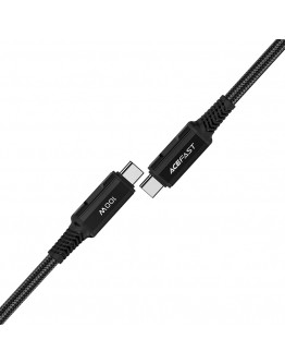 Acefast Кабел USB-C to USB-C Cable 100W 2m Aluminum alloy - C4-03 - Black