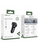 Acefast зарядно за кола Fast Charger Car PD3.0 72W - B2 - USB-C x 2, Black