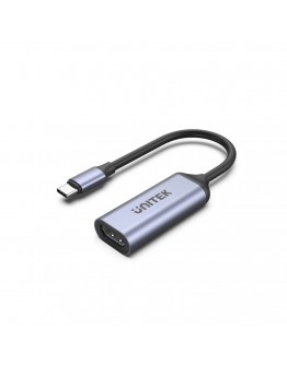 Unitek Адаптер Adapter USB-C M / HDMI 2.1 F - 8K, 120Hz, Aluminium - V1416B