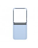 Samsung Galaxy Flip6 Silicone Case with Ring Blue