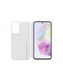 Samsung A35 Smart View Wallet Case White