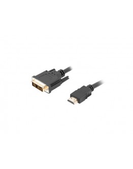 Lanberg HDMI (M) -> DVI-D(M)(18+1) cable 1.8m, sin