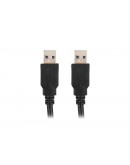 Lanberg USB-A M/M 3.0 cable 1m, black