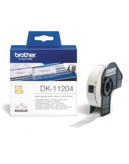 Brother DK-11204 Multi Purpose Labels, 17mmx54mm, 