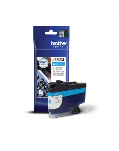 Brother LC-3239XL Cyan High-yield Ink Cartridge