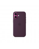 Apple iPhone 16 Silicone Case with MagSafe - Plum