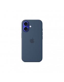 Apple iPhone 16 Silicone Case with MagSafe - Denim