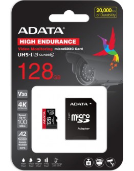 ADATA 128GB MicroSDXC UHS-I U3 V30S High (with ada