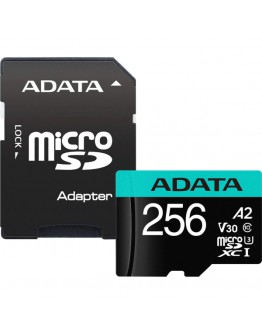 ADATA 256GB MicroSDXC UHS-I U3 V30S (with adapter)