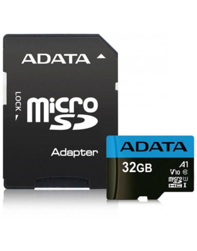 ADATA 32GB MicroSDHC UHS-I CLASS 10 (with adapter)