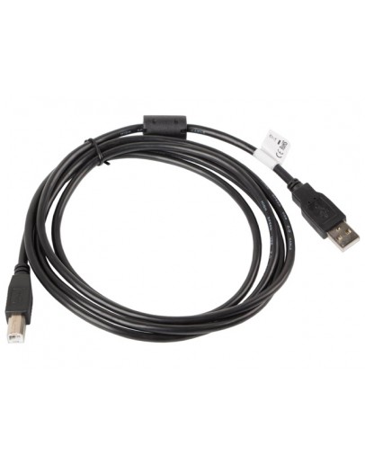 Lanberg USB-A (M) -> USB-B (M) 2.0 cable 1.8m, bla