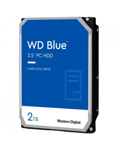 HDD Desktop WD Blue (3.5', 2TB, 256MB, 7200 RPM,