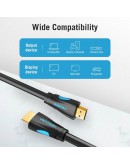 Vention кабел Cable HDMI 2.0 15.0m - 4K/60Hz Black - VAA-M02-B1500