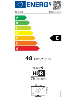 Телевизор Philips 50PUS8009/12, 50 4K UHD LED, 3840x2160, DV