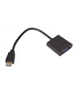 VCom Адаптер Adapter HDMI M to VGA F - CG591-B-0.15m