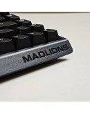 Madlions професионална геймърска механична клавиатура Professional Gaming Mechanical Keyboard MAD 68 HE Flagship - 8K, Magnetic Amber Pro Switches - White