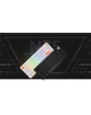 VGN безжична геймърска механична клавиатура Wireless Gaming Mechanical Keyboard - N75 PRO Caribbean Blue - Kailh Vaporwave Switches, RGB