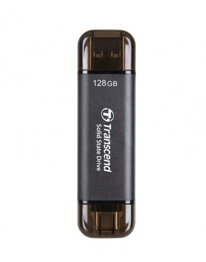 Transcend 128GB, External SSD, ESD310C, USB 10Gbps