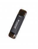 Transcend 128GB, External SSD, ESD310C, USB 10Gbps