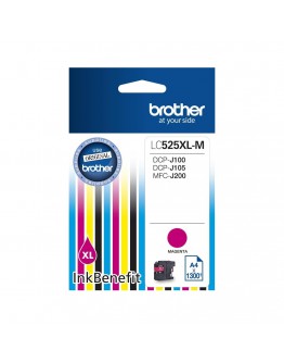 Brother LC-525 XL Magenta Ink Cartridge High Yield