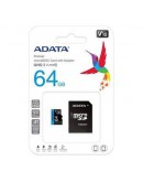 ADATA 64GB MicroSDXC UHS-I CLASS 10 (with adapter)